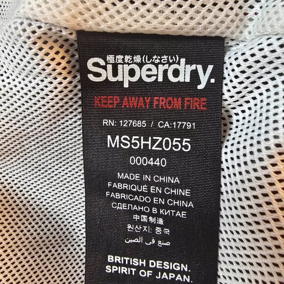 SUPERDRY - Windbreaker Jacket - XL - Picture 5 of 5